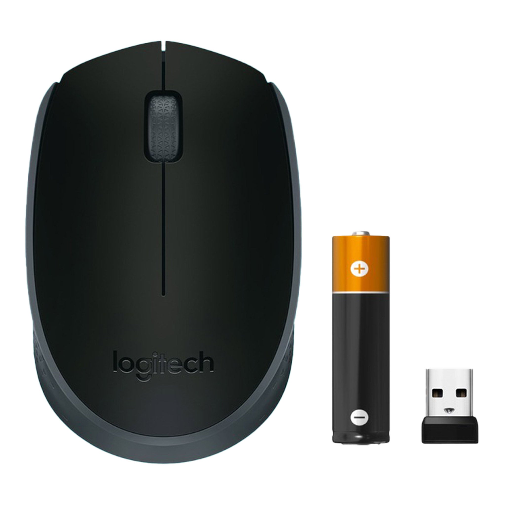 Logitech M170 Wireless Optical Mouse - Black
