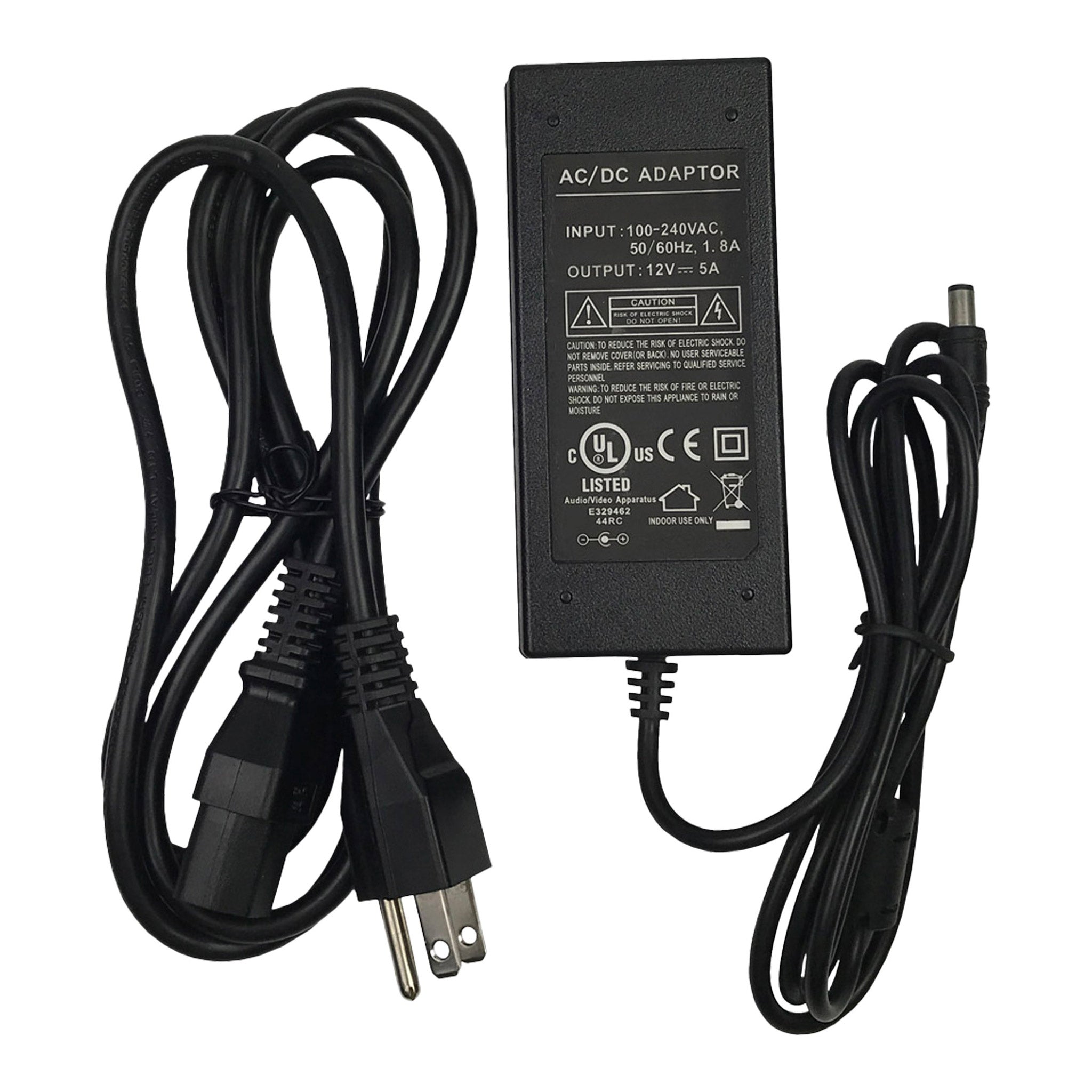 LT Security DVCPA3AA 12VDC 5A DVR Power Supply Adapter