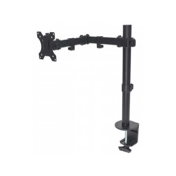 Manhattan 461542 Universal Tilting Swing Arm LCD Monitor Clamp Mount