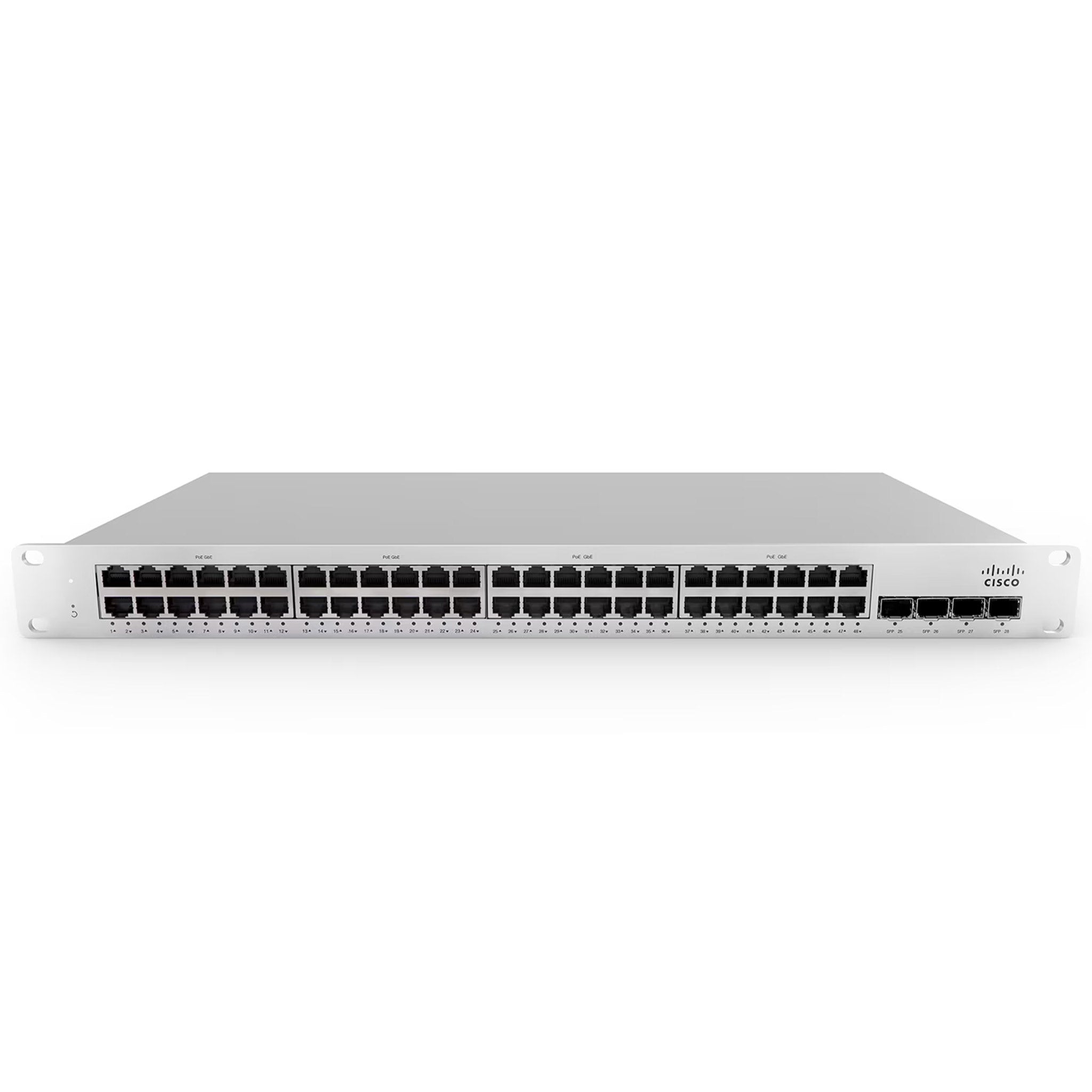 Meraki MS210-48FP-HW 48-Port Gigabit PoE Ethernet Switch