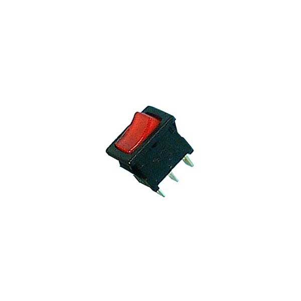 Mini Lighted Rocker Switch - SPST
