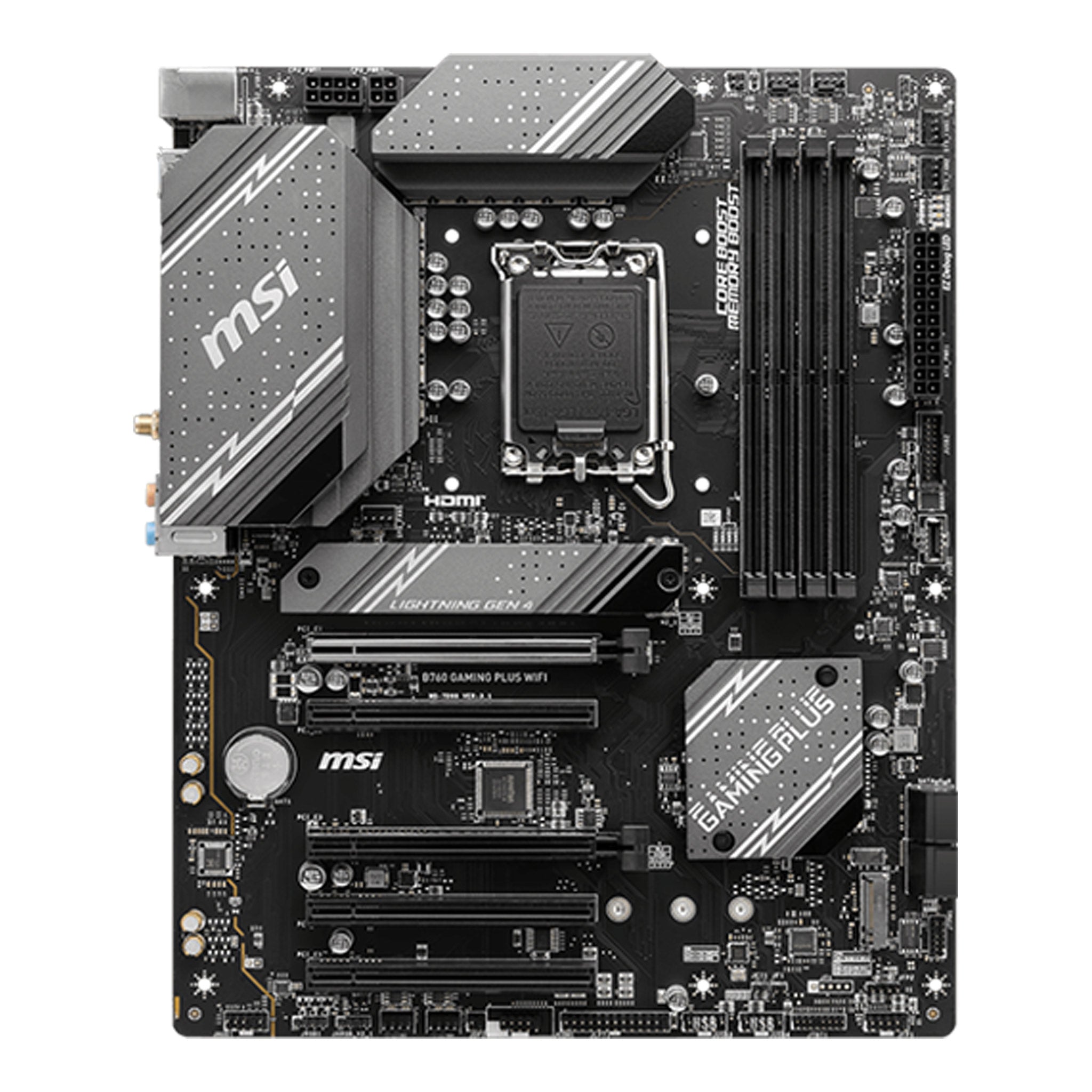 B760 MSI GAMING (Supports Motherboard Gaming WiFi Plus Gaming B760 MSI Amazon.com: 開封済み未使用 WIFI PLUS マザーボード