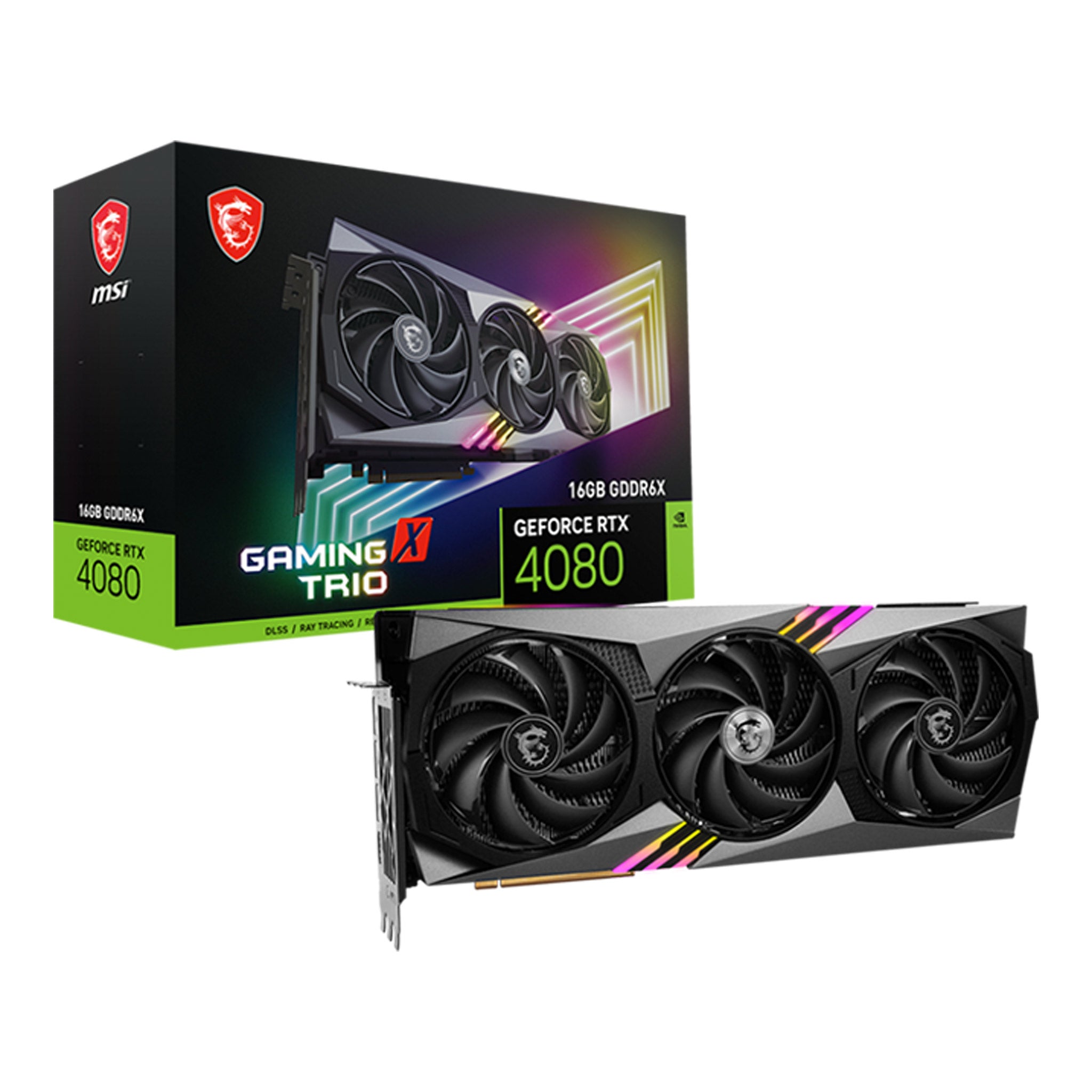 MSI G408016GXT NVIDIA GeForce RTX 4080 16GB GDDR6X