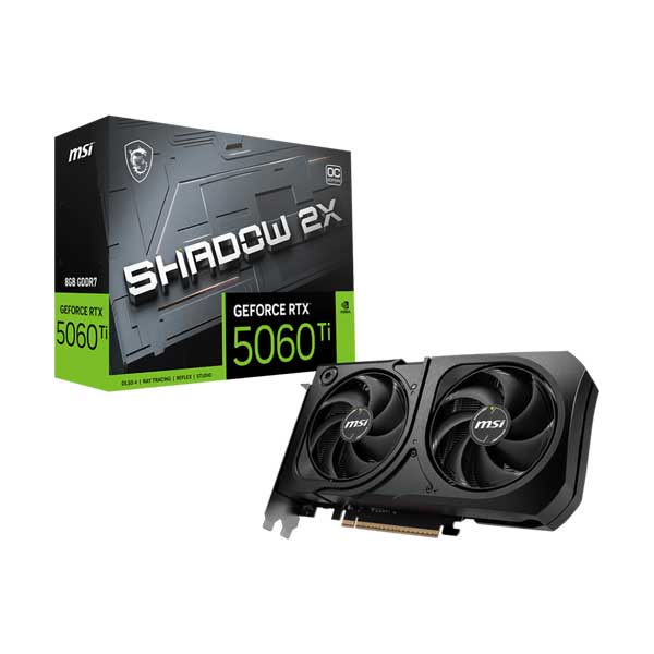 MSI GeForce RTX 5060 Ti 8G SHADOW 2X OC PLUS | G506T-8S2CP
