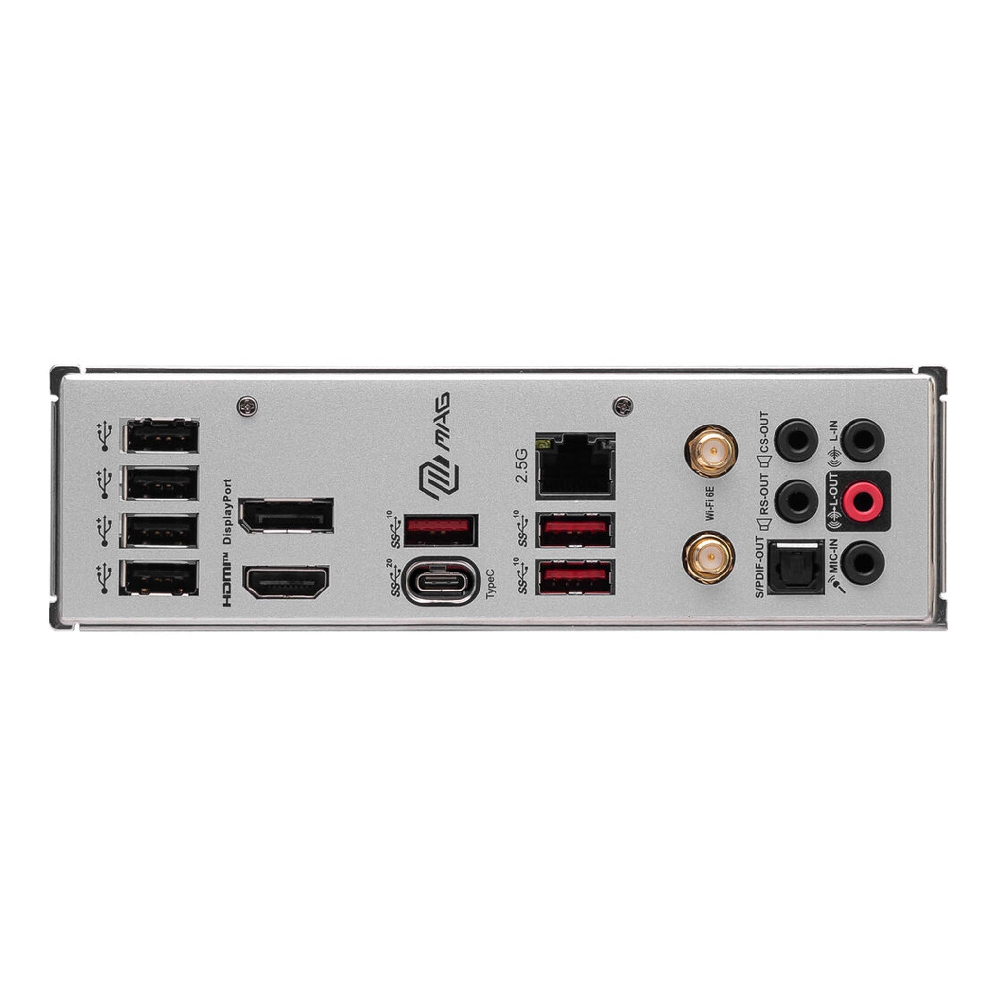 MSI MAG B760M MORTAR WIFI II LGA-1700 DDR5 Micro-ATX Motherboard MSI MAG B760M MORTAR WIFI II LGA-1700 DDR5 Micro-ATX Motherboard