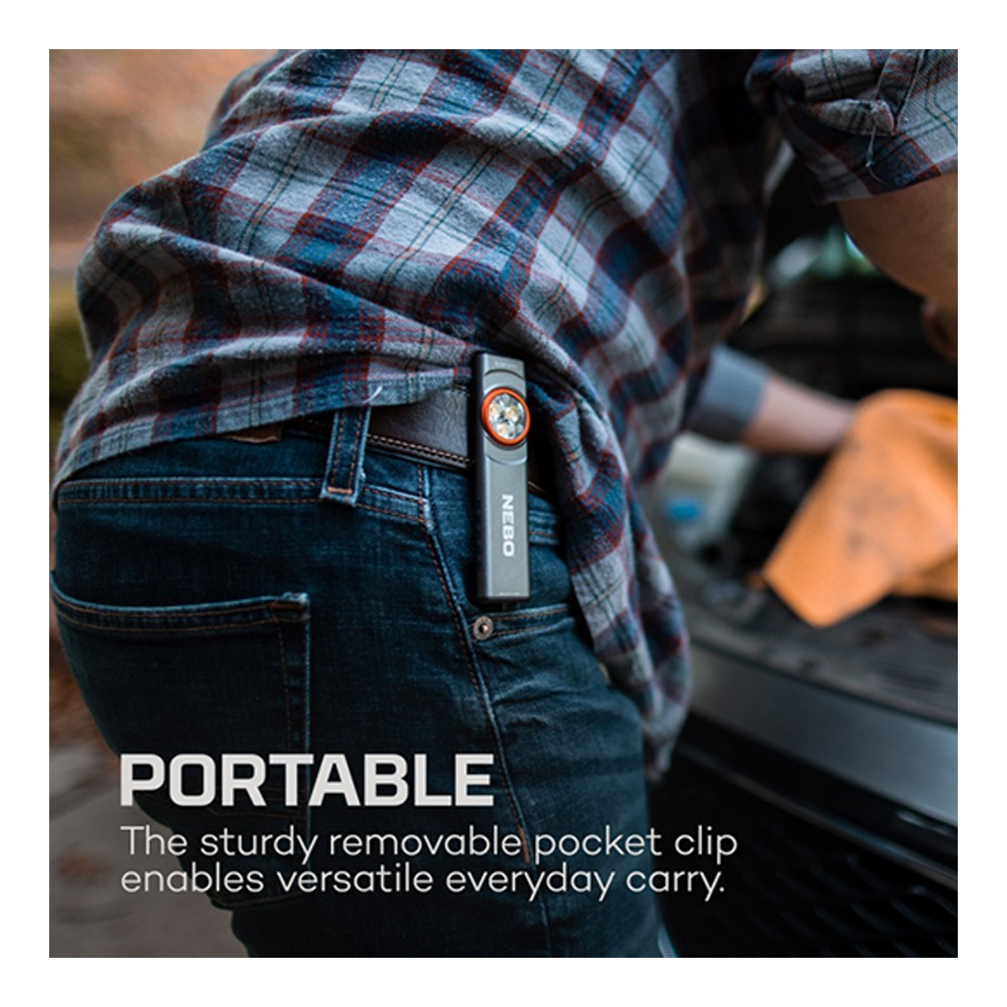 nebo clip on flashlight Nebo Slim Mini