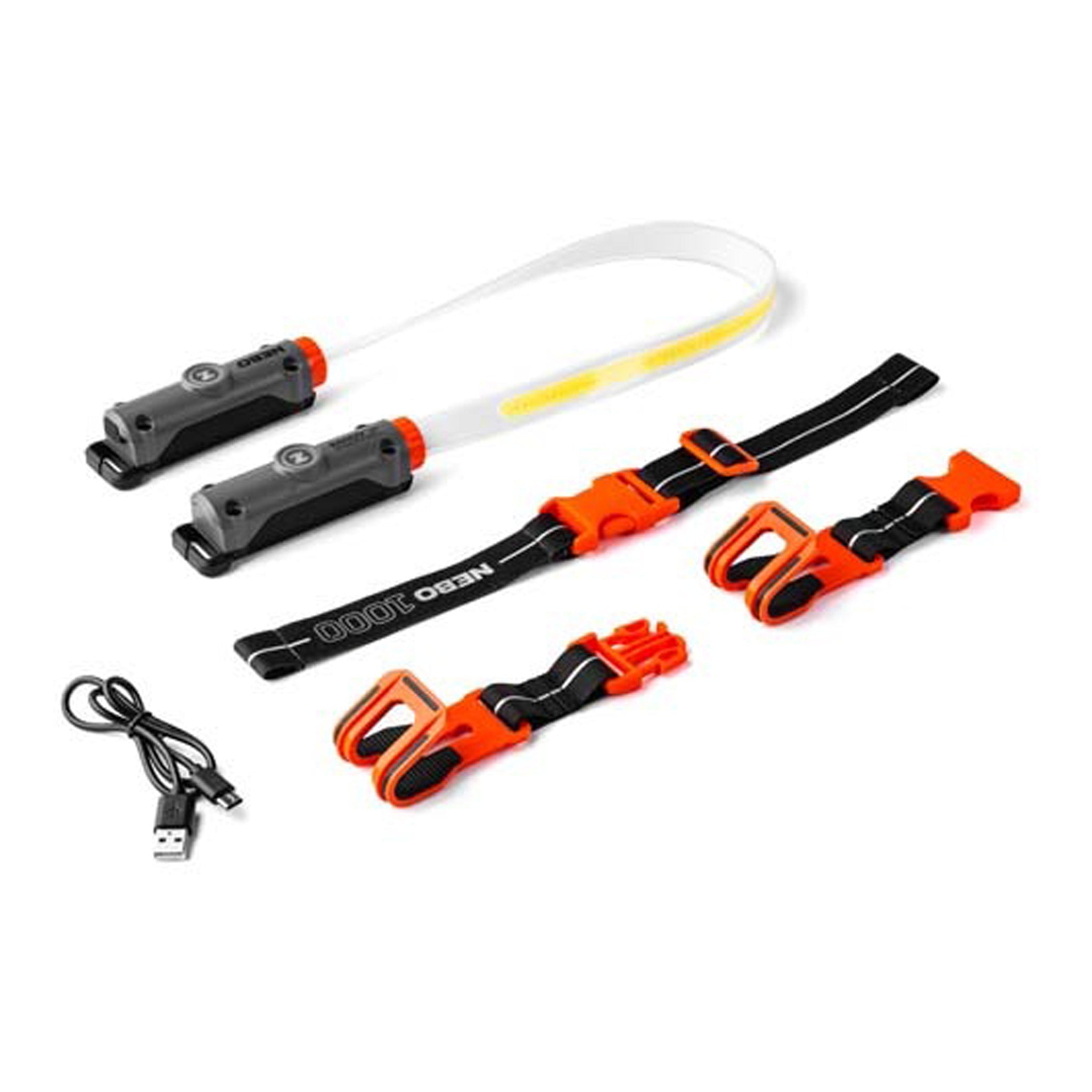 nebo flashlight charger cord NEBO NEB-WLT-0034 Bando Hands-Free USB-C Rechargeable 1K Automotive Wo