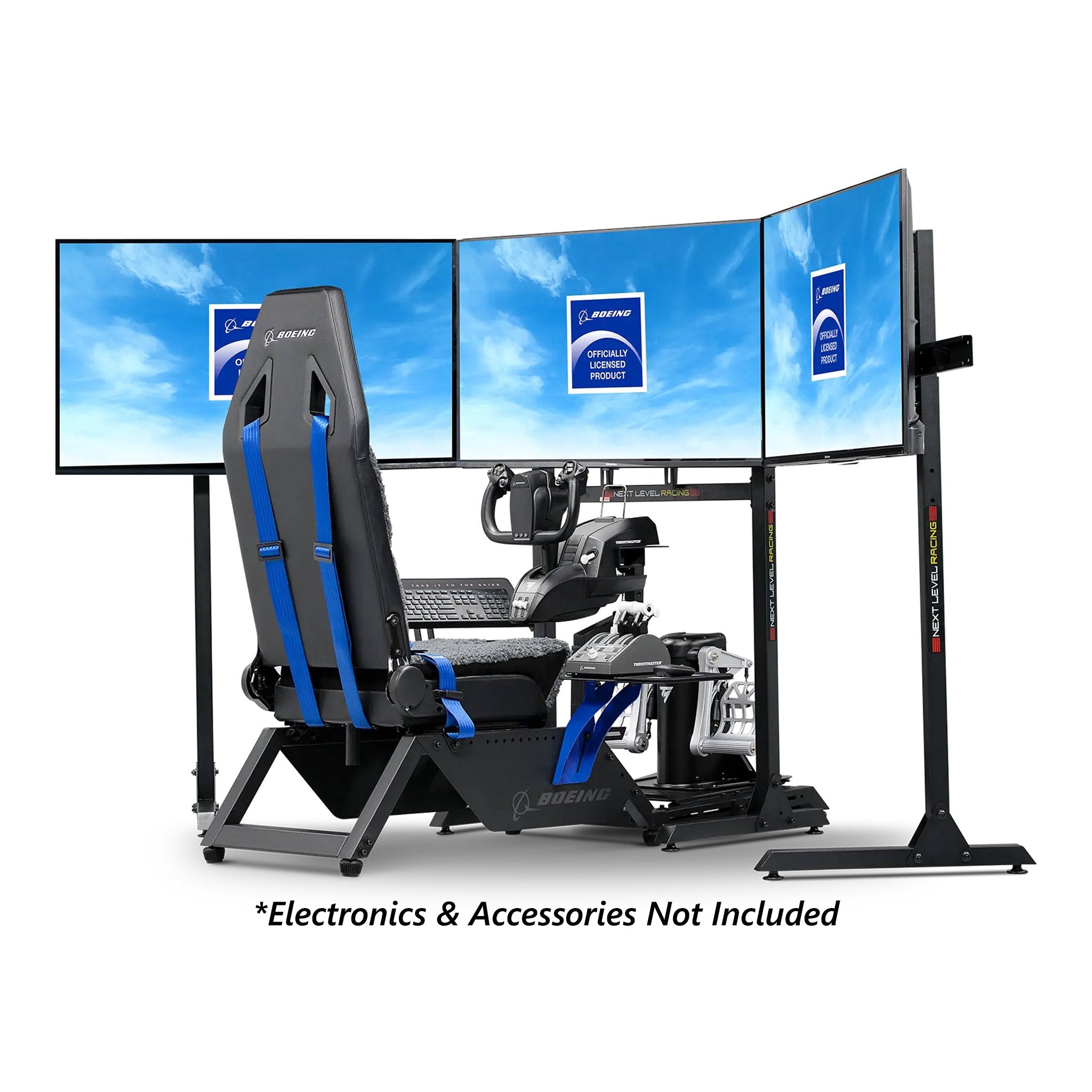 Next Level Racing NLR-S027 Flight Simulator Cockpit Chair Boeing Comme