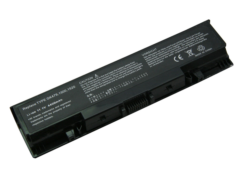 DENAQ NM-FK890 11.1 volt 4400 mAh Lithium Ion battery fits the Dell Inspiron 1520 Laptop