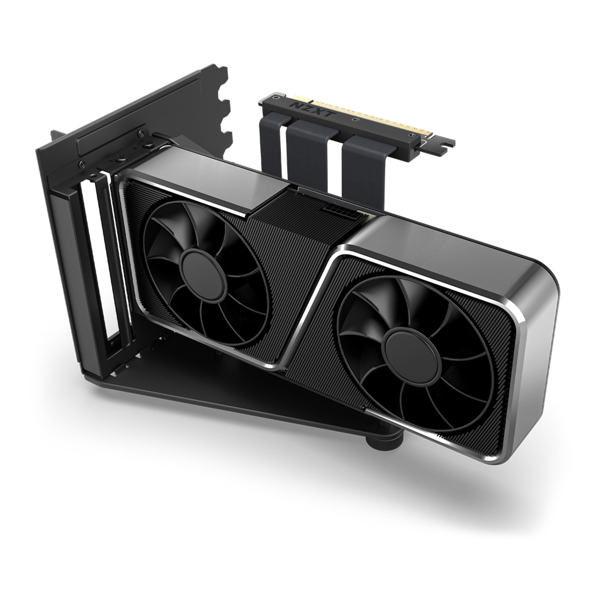 NZXT AB-RH175-B1 PCIe 4.0 Vertical GPU Mounting Kit - Matte