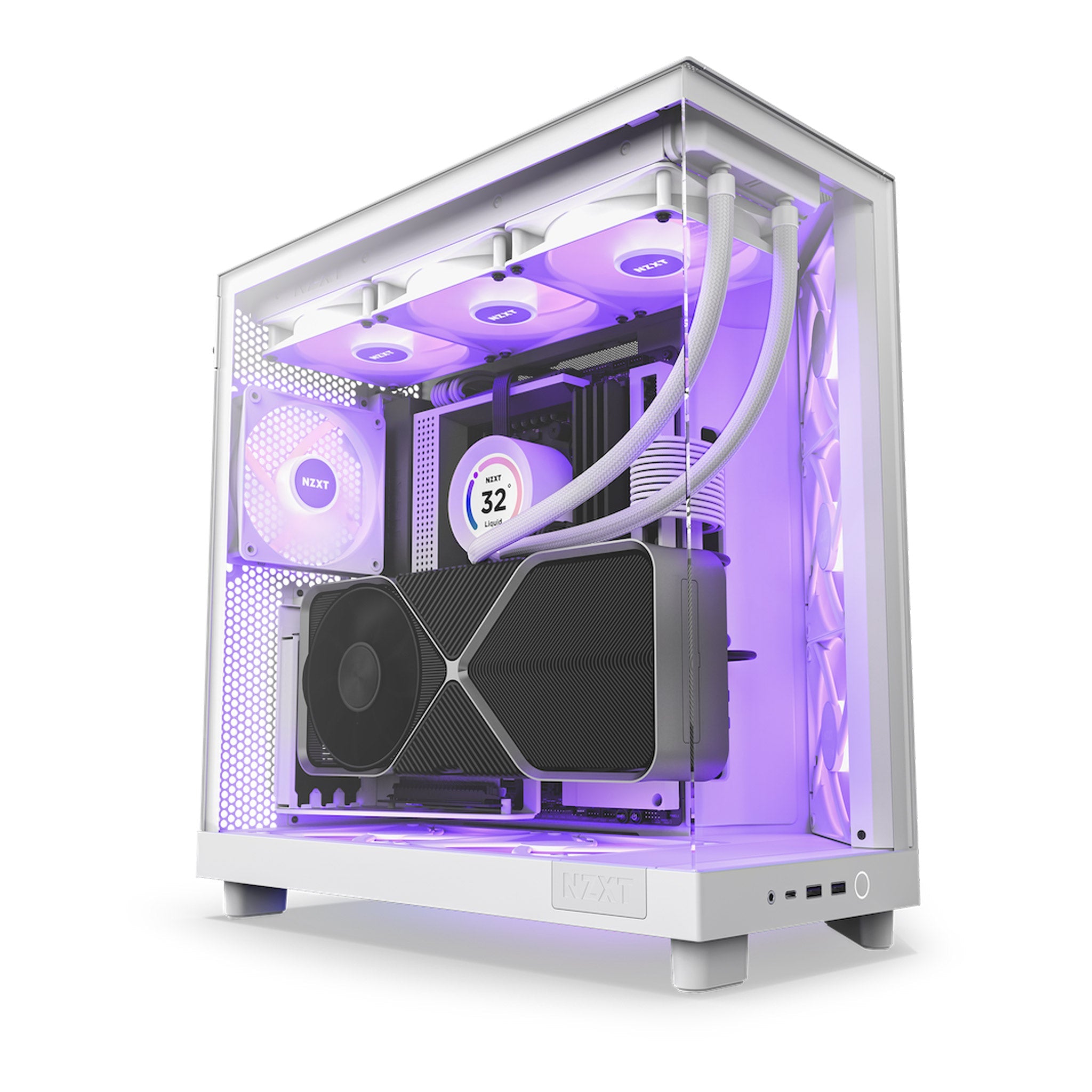NZXT H6 Flow RGB Mid-Tower ATX Case - Main Image