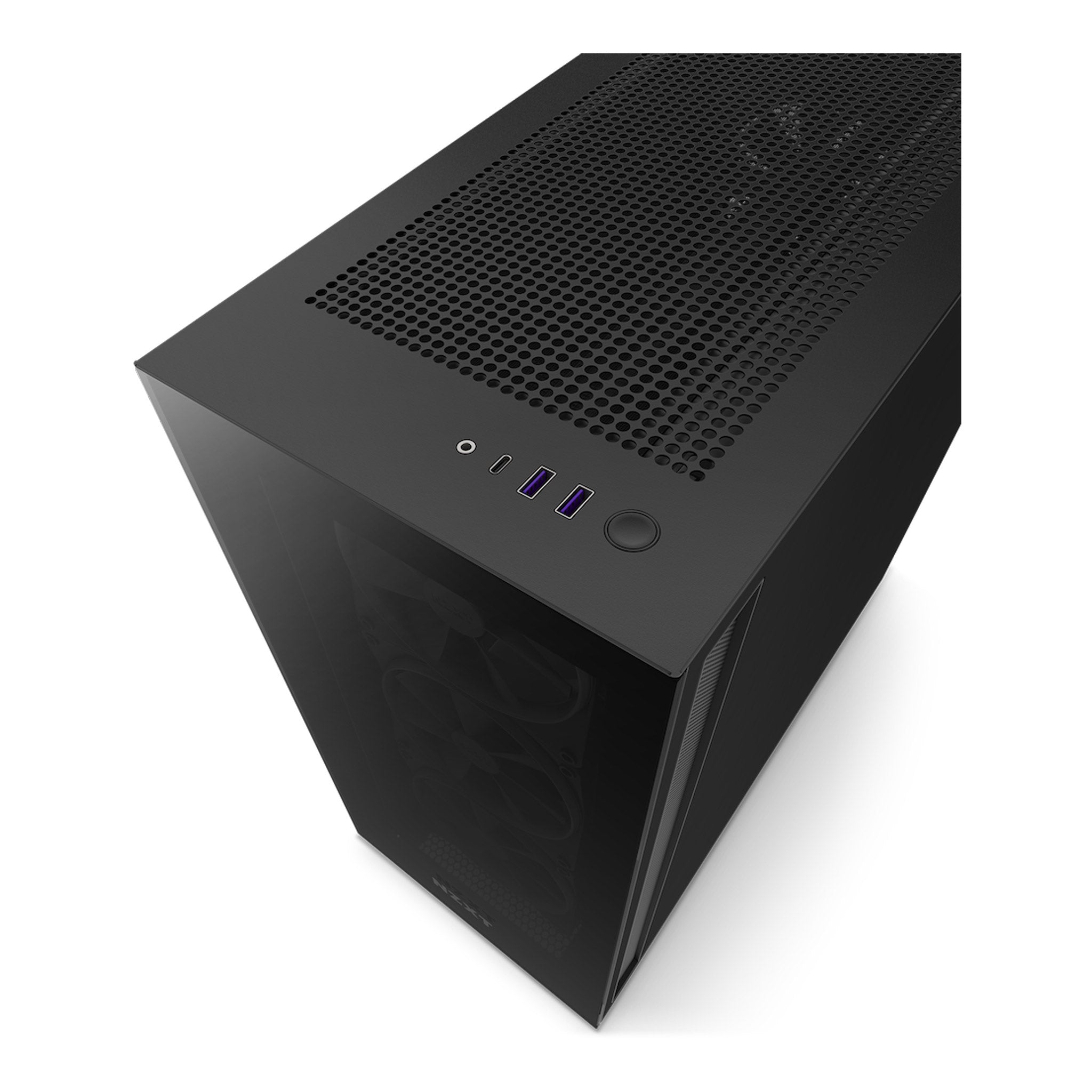 NZXT H7 Elite Premium Mid-Tower ATX Case - Black