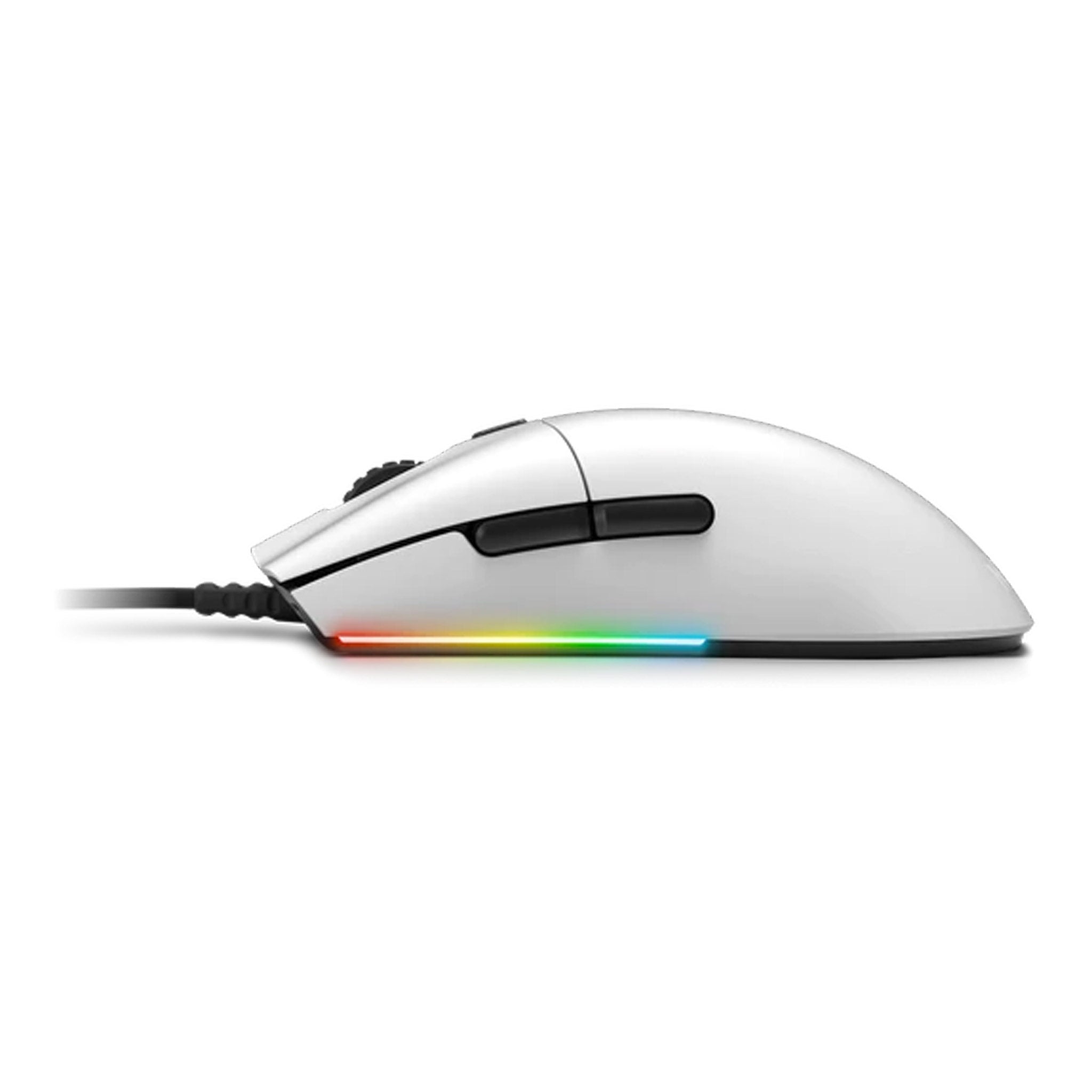 NZXT Lift White RGB Lightweight Ambidextrous Mouse
