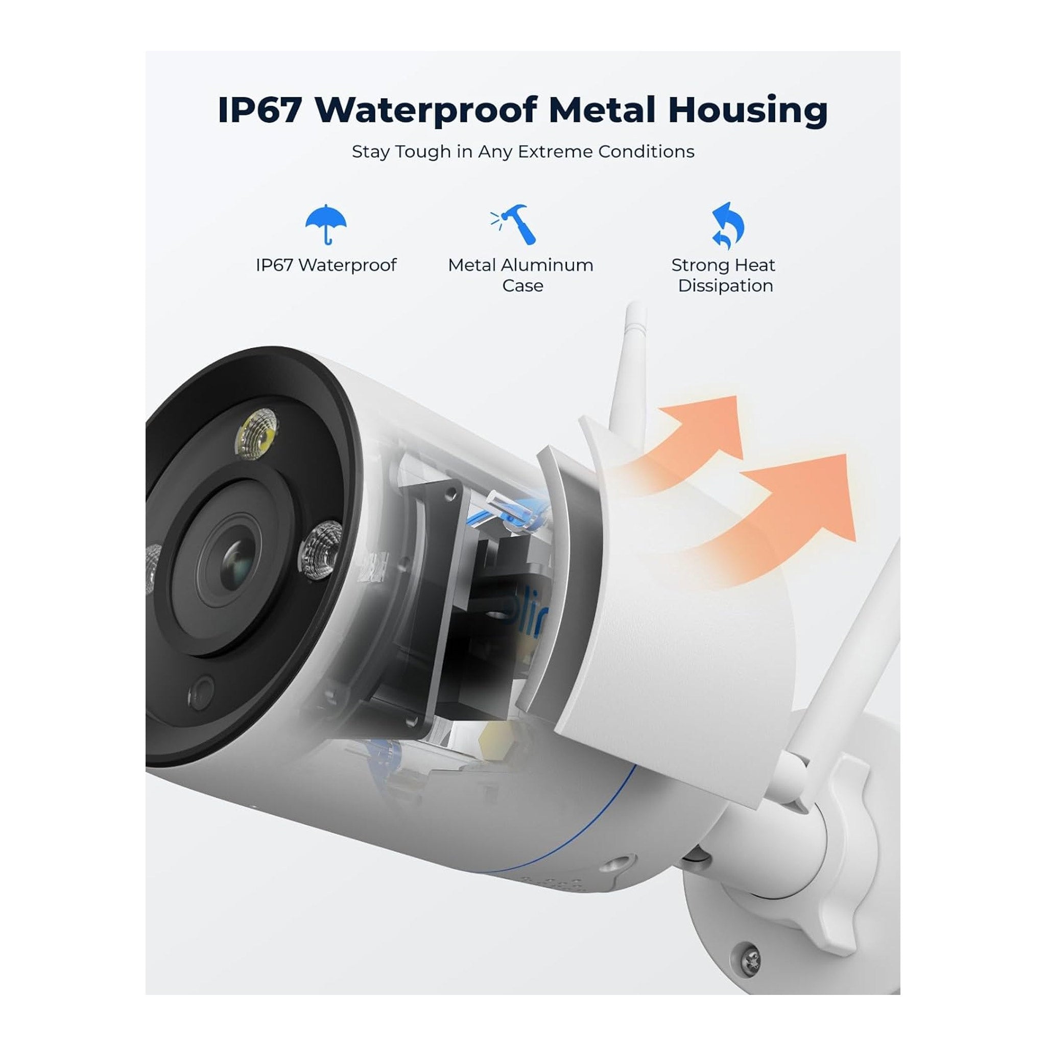 Reolink RLC-810WA 4K 8MP Dual-Band Wi-Fi 6 Surveillance Camera with SD