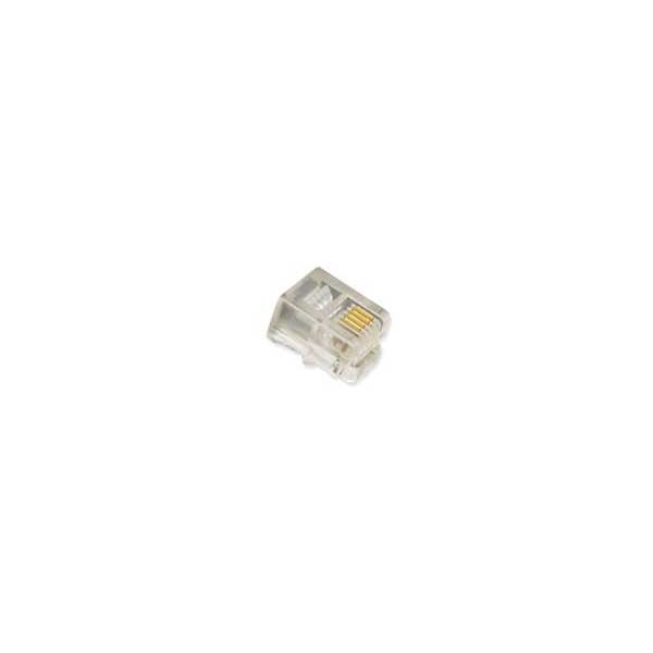 Modular Rj14 Plug RJ11 Modular Plug - 6P4C