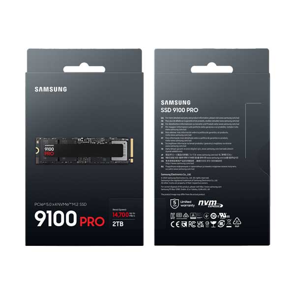 Samsung 9100 PRO 2TB kutu