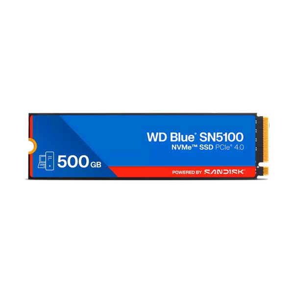 SanDisk WD Blue SN5100 500GB NVMe M.2 PCIe 4.0 SSD