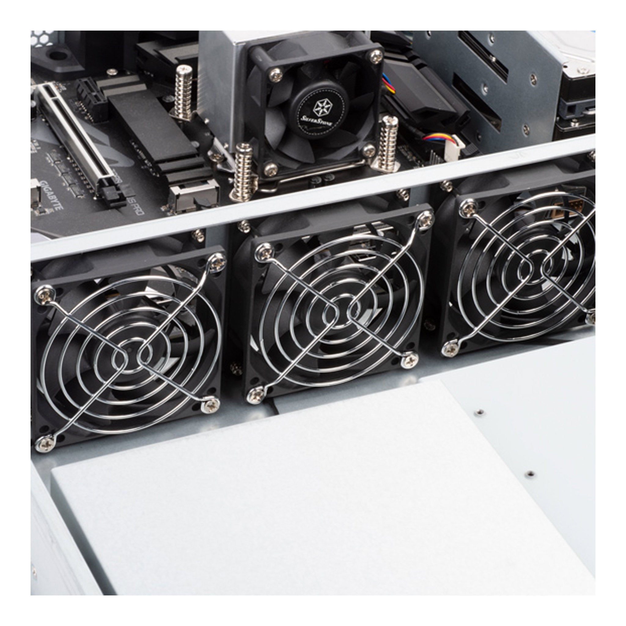 フォンテーヌ RM23 SilverStone 2U Industrial ATX Rackmount Server Case