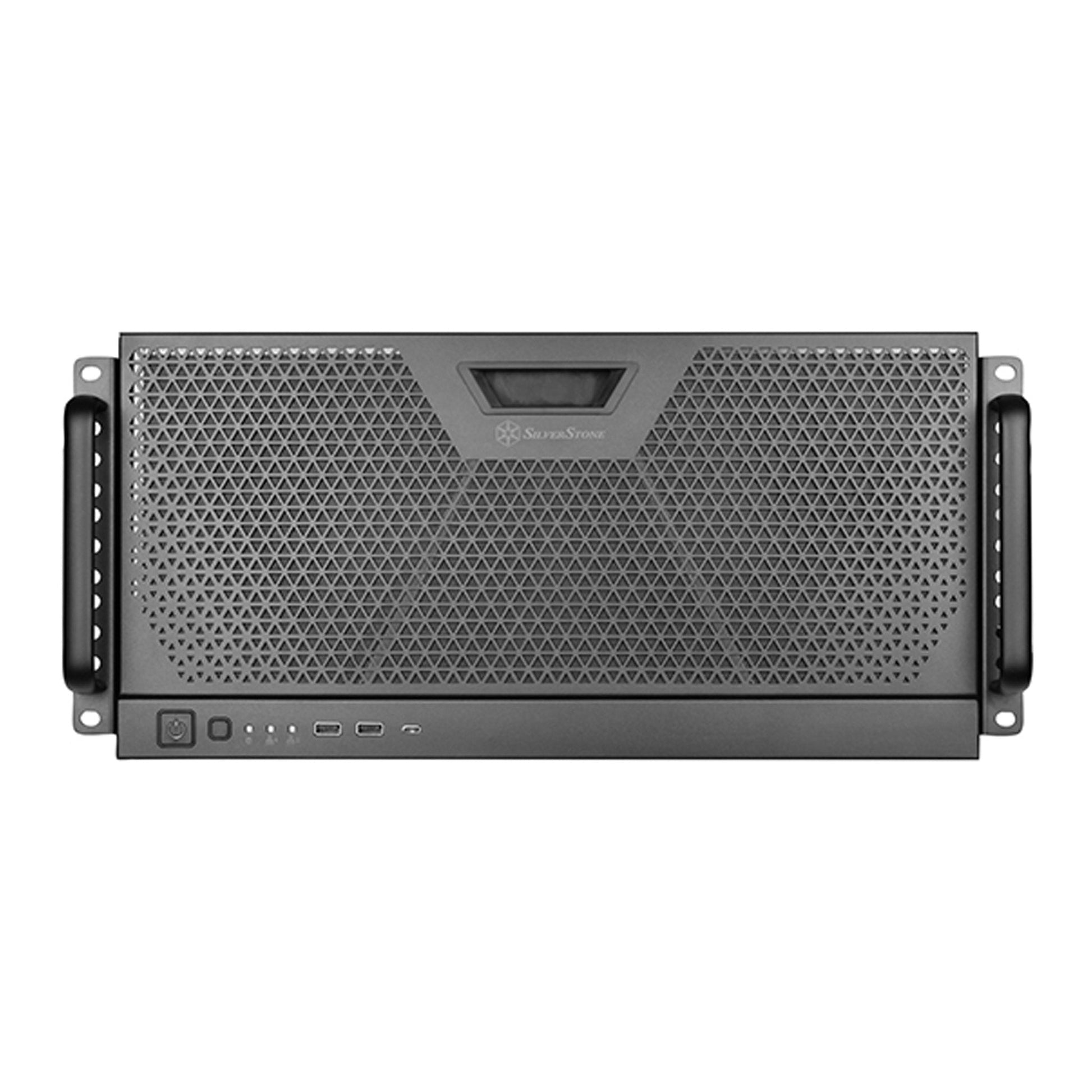 SilverStone 5U Rackmount Server Chassis - Black