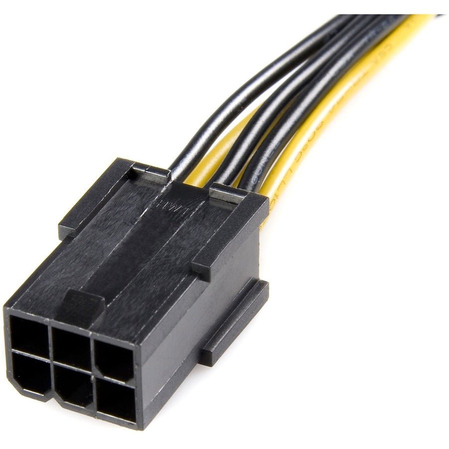 Câble Adaptateur PCIe Double 6 Broches Femelle Vers 8 Broches Mâle - Gaine Tressée, 9 Pouces, Pour Carte Graphique