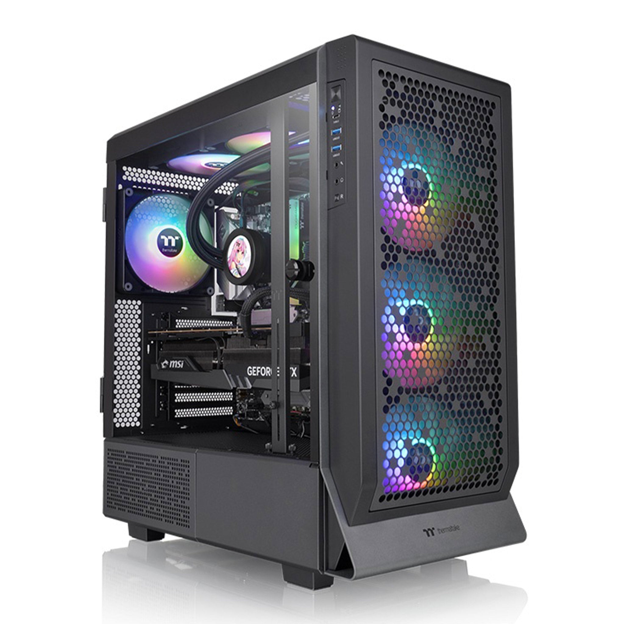 Thermaltake Ceres 500 TG ARGB Mid-Tower Chassis Thermaltake Ceres 500 TG ARGB Mid-Tower Chassis