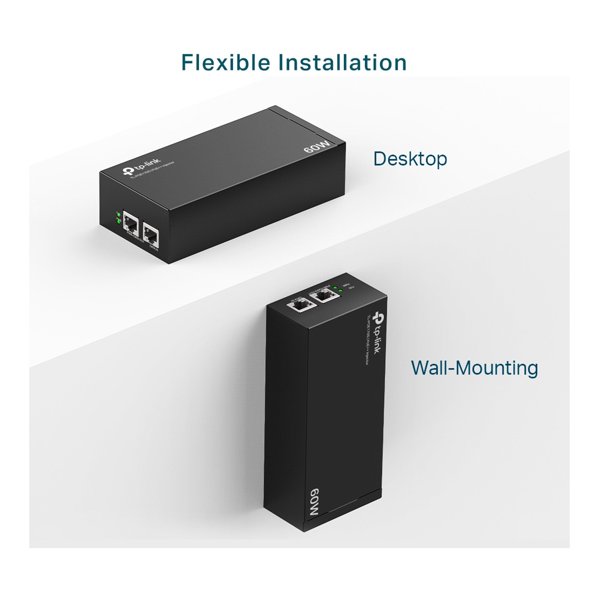 TP-Link TL-POE170S 2GB PoE++ Injector - 60W
