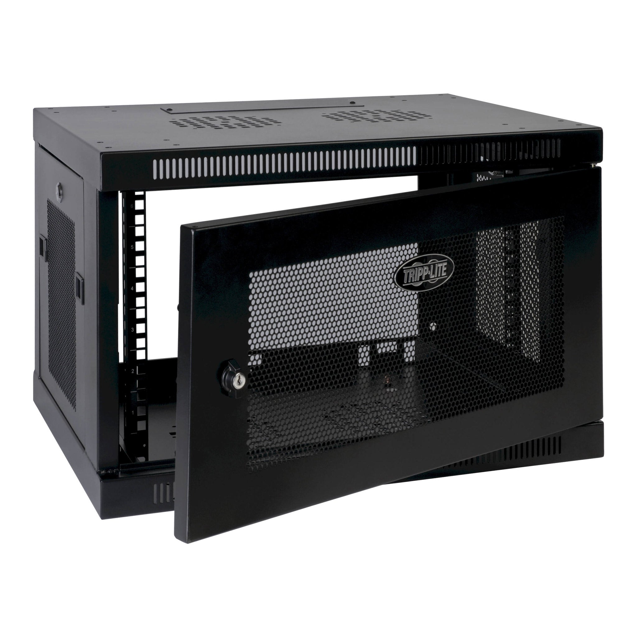 Tripp Lite SRW9U 9U Low-Profile Wall-Mount Mini SmartRack Enclosure Ca