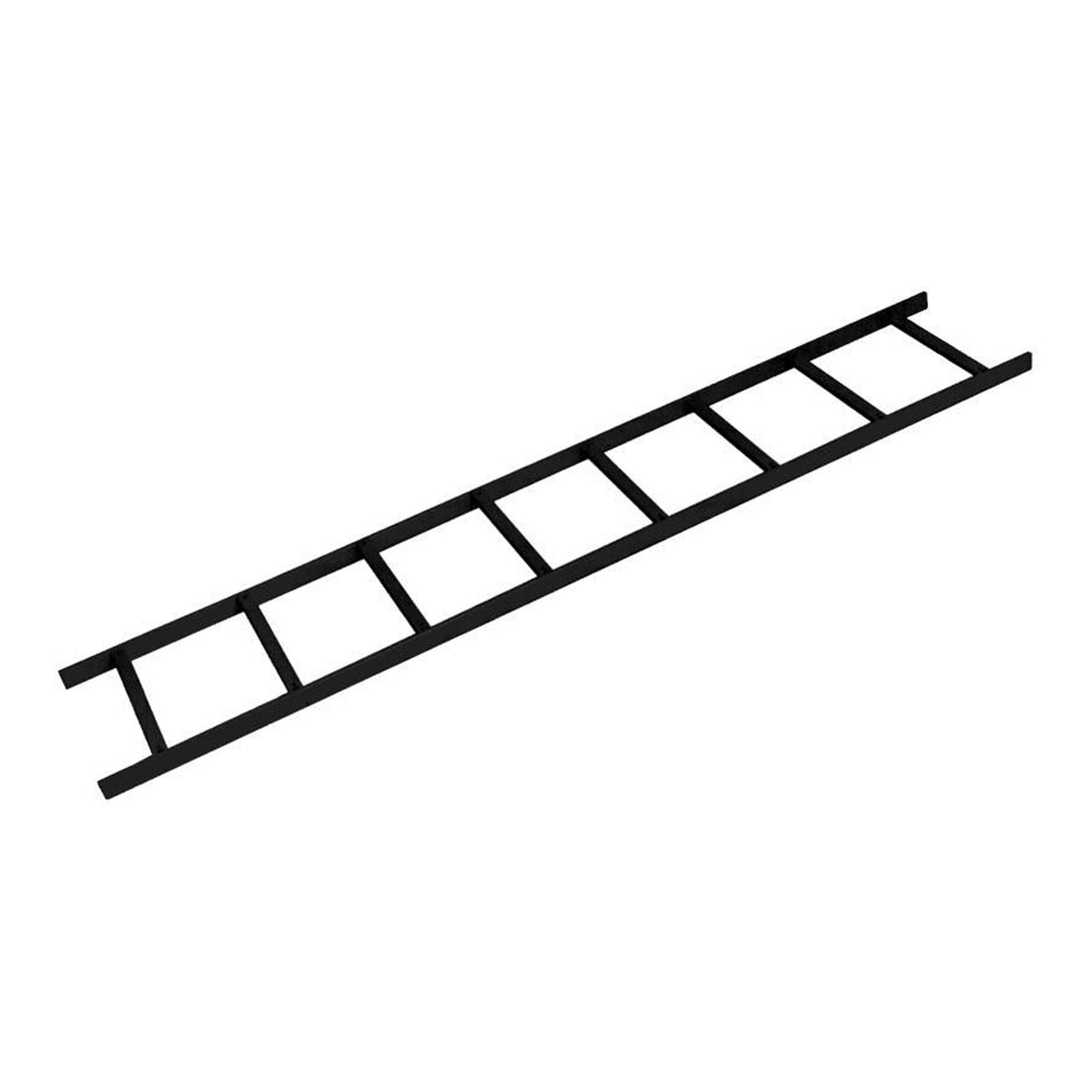 Networing Ladder Rack Wavenet WL-LR1210-BK 10ft Ladder Rack Cable Runway Section - Black
