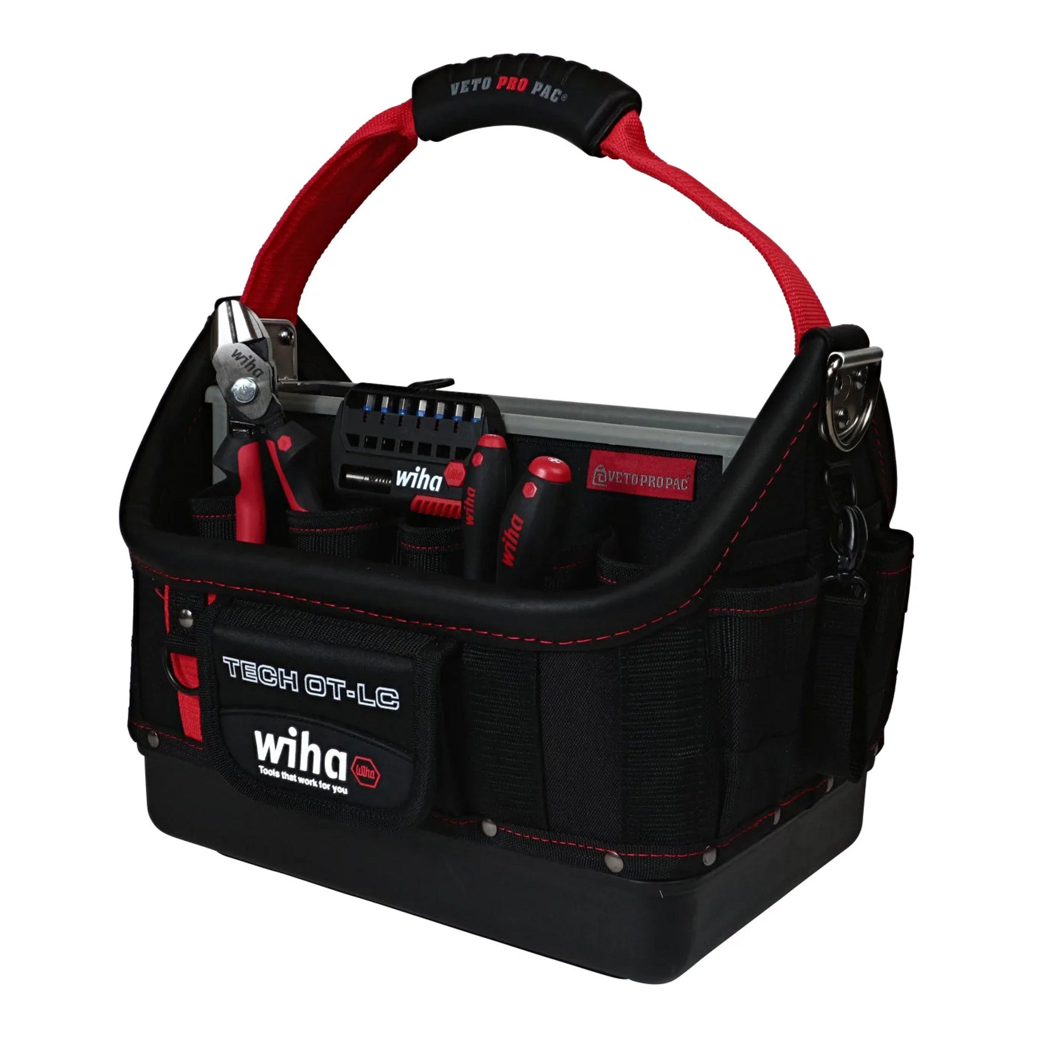 Wiha 11-Piece Veto Tech OT-LC Open Tote Tool Kit (91239)