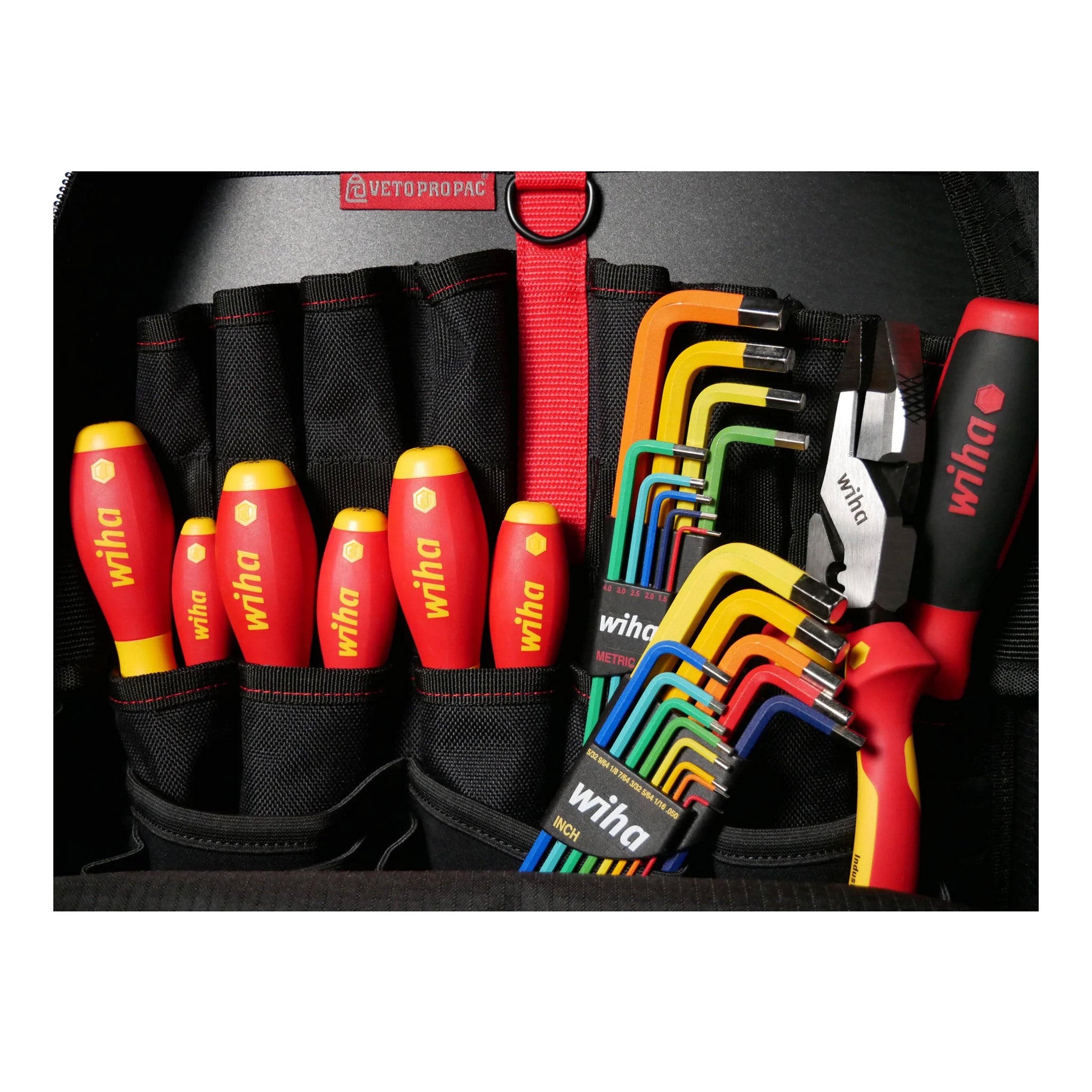 Wiha 30-Piece RedStripe HD Tech Pac Backpack Tool Kit