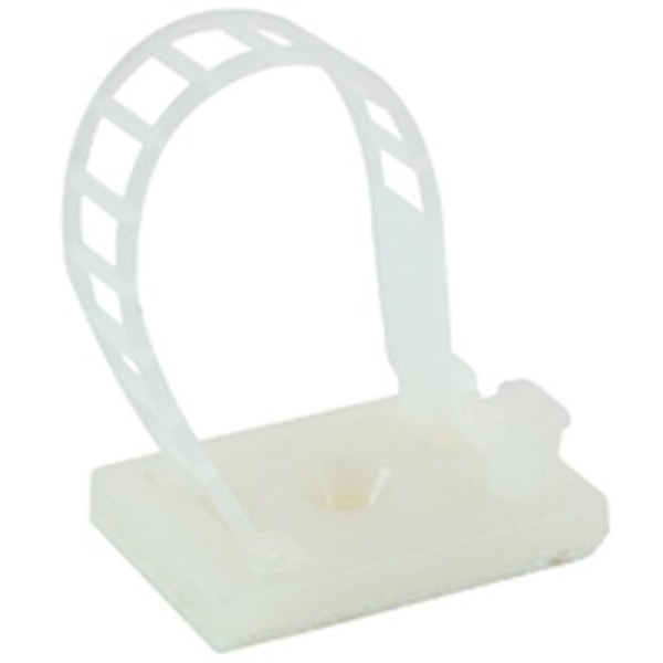 NTE Electronics 04-LACC19 Nylon Adjustable Cable Clamp - 2.75inch - 10 Per Bag