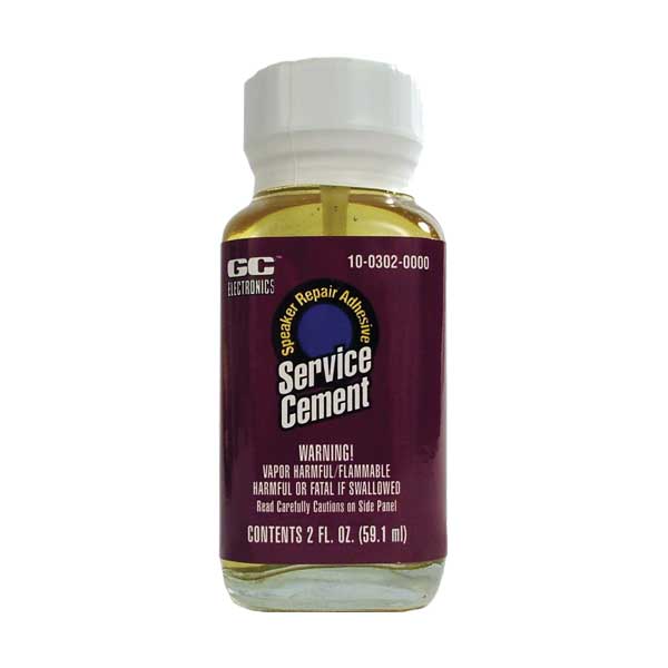GC Electronics 10-302 2oz Bottle Service Cement with Brush