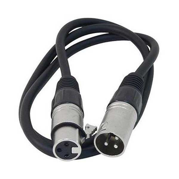 Calrad 15' Professional Male to Female XLR Microphone Extension Cable
