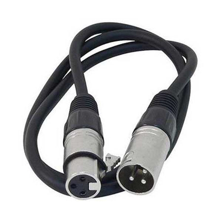 Calrad 6' Professional Male to Female XLR Microphone Extension Cable