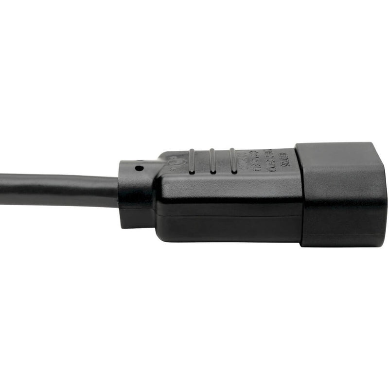 Tripp Lite Power Cord Adapter 16AWG 12A 125V IEC-320-C14 to NEMA 5-15R 2'