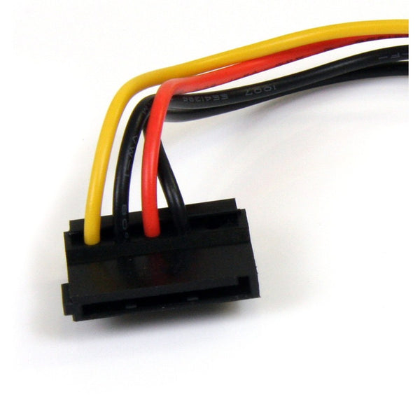 StarTech Startech.com SATAPOWADAPR 6in 4 Pin Molex to Right Angle SATA Power Cable Adapter Default Title
