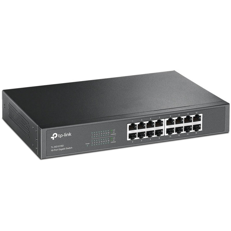 TP-Link TL-SG1016D 16-Port Gigabit Desktop/Rackmount Switch