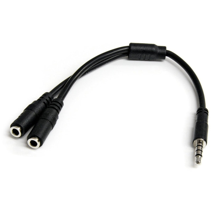 StarTech 3.5mm TRRS to Dual TRS Headset Splitter Cable