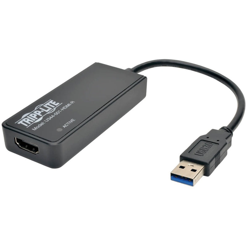 Tripp Lite U344-001-HDMI-R 2048 x 1152 SuperSpeed USB 3.0 to HDMI Dual Monitor Adapter