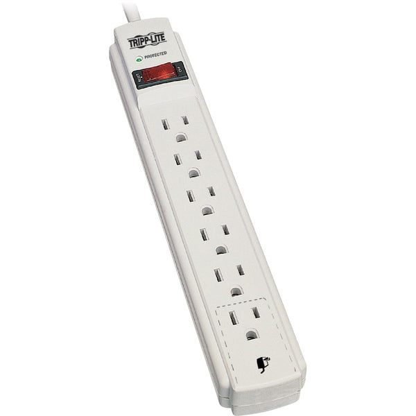 Tripp Lite Tripp Lite TLP608 Protect It! 6-Outlet 990 Joules Surge Protector with 8ft Cord and Right Angle Plug Default Title
