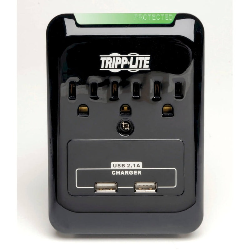 Tripp Lite Surge 3 Outlet 120V USB Charger Tablet Smartphone Ipad Iphone