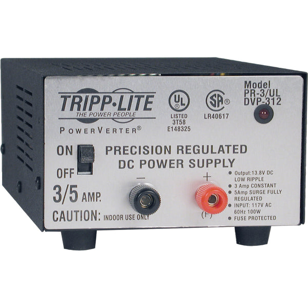 Tripp Lite Tripp Lite 3-Amp DC Power Supply, Precision Regulated AC-to-DC Conversion, UL-Certified Default Title
