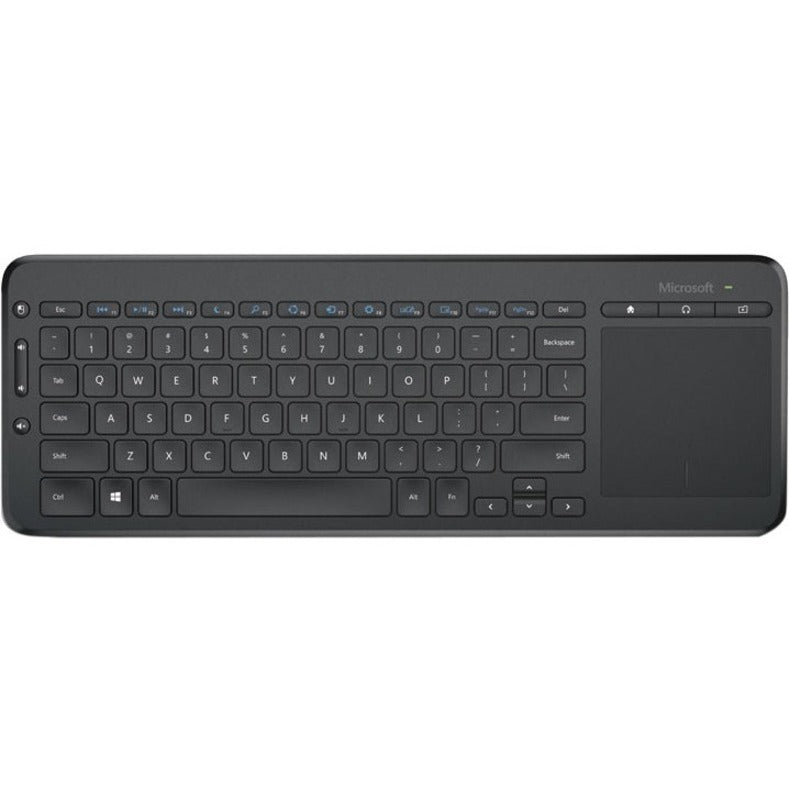 Microsoft N9Z-00001 All-in-One Media Keyboard with Integrated Multi-Touch Trackpad