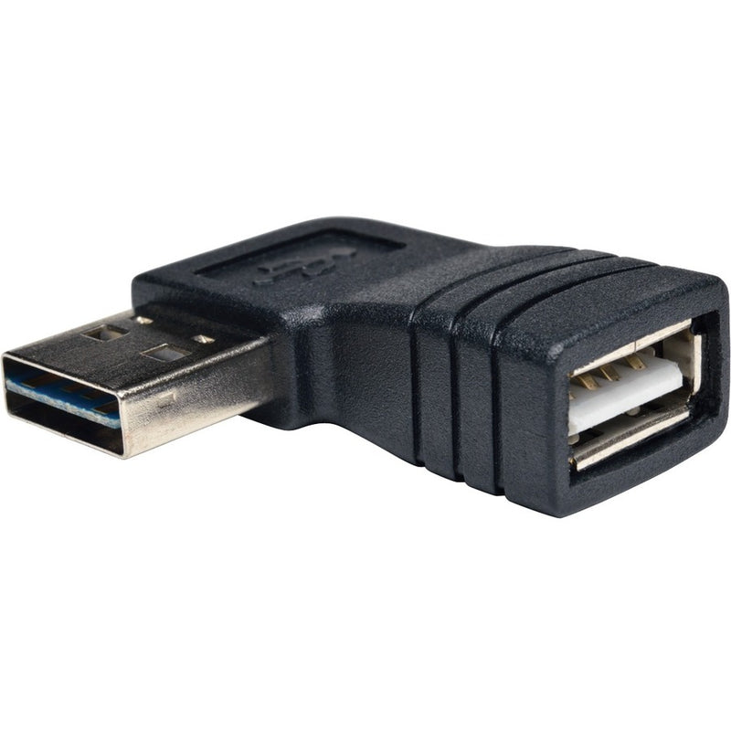 Tripp Lite Universal Reversible USB 2.0 Cable Adapter A Right Angle M/F