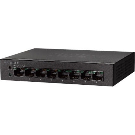 Cisco 8-Port 10/100 PoE Desktop Unmanaged Switch, 4 port POE