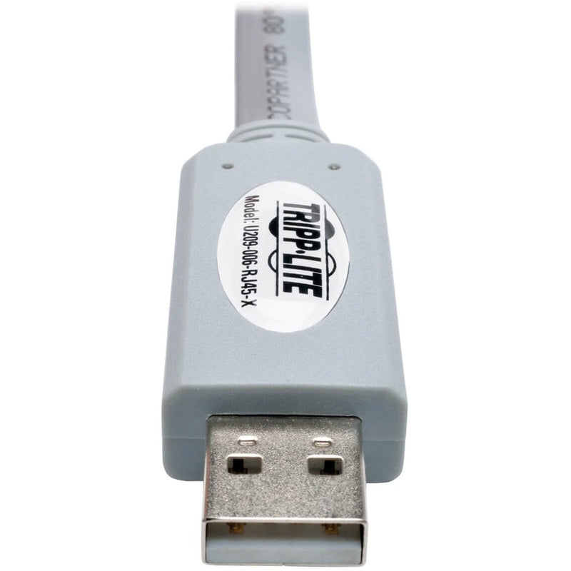 Tripp Lite U209-006-RJ45-X USB to RJ45 Cisco Serial Rollover Cable USB Type A RJ45 M/M 6 ft
