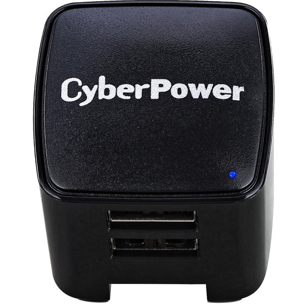 CyberPower CyberPower TR12U3A 5V 3.1A Dual Port USB Folding AC Plug Wall Charger Default Title
