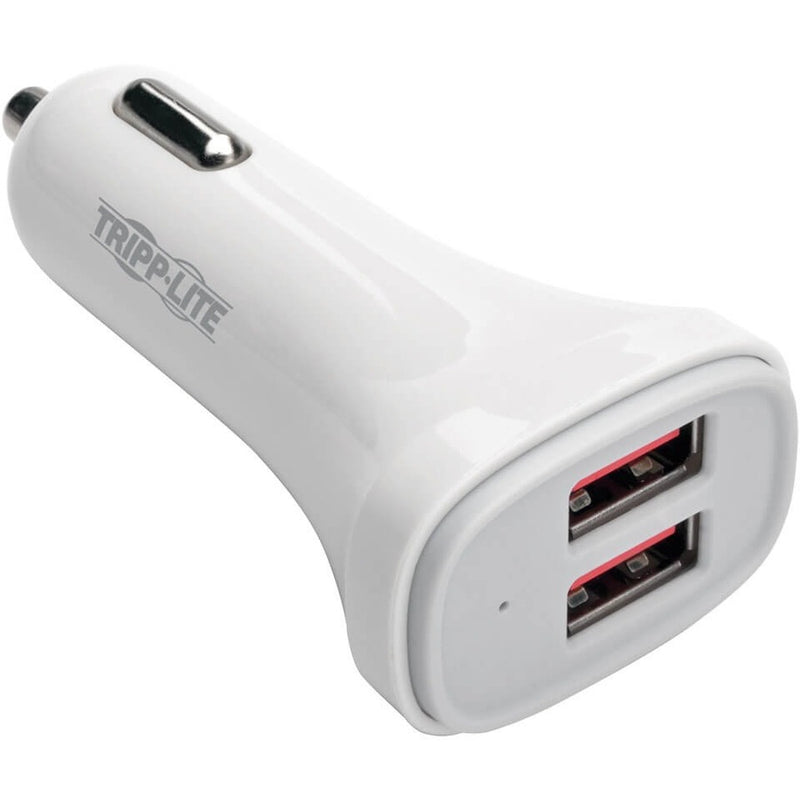 Tripp Lite U280-C02-S2 5V 4.8A 24W Dual-Port USB Car Charger for Tablets and Cell Phones