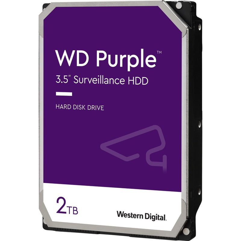 Western Digital Purple 2 TB Hard Disk Drive - 5400 RPM SATA 6 GBs 64MB Cache 3.5 Inch- WD20PURZ