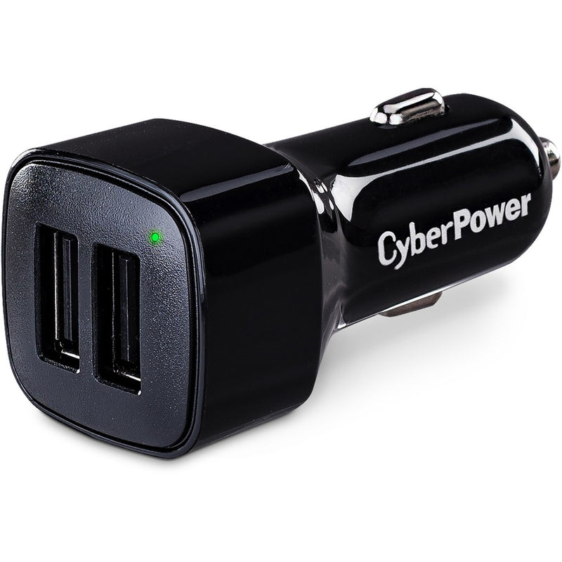 CyberPower TR22U3A 5V 3.1A Dual Port USB DC Plug Vehicle Charger